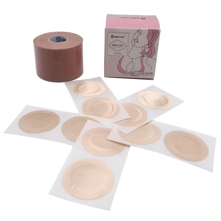 Factory Wholesale Medical Grade Hypoallergentic Adhesive Breast Lift Tape Bra Booby Tape