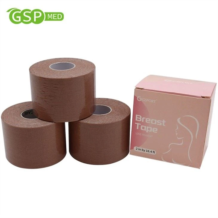 Push Up Cotton Boob Tape Waterproof Kinesiology Bra Tape Set For Big Size Boob Breast Lift Bra Tape