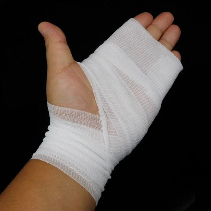 OEM Cotton Crepe First Aid No Elastic Force PBT Bandage